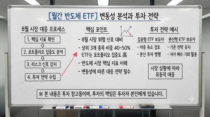 월 반도체 ETF 변동성, 투자 전략은 어떻게 세우나요