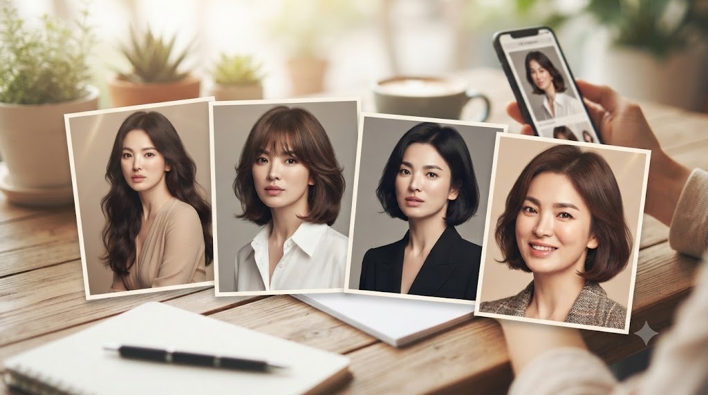 송혜교의 헤어스타일 변천사, 어떤 모습이 가장 인상적이었을까