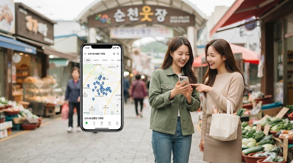 순천사랑상품권, 가맹점 쉽게 찾는 법 소개