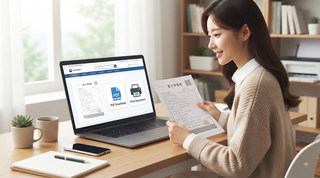 PDF 저장 vs 출력, 등기부등본 발급 시 꼭 알아야 할 사실들