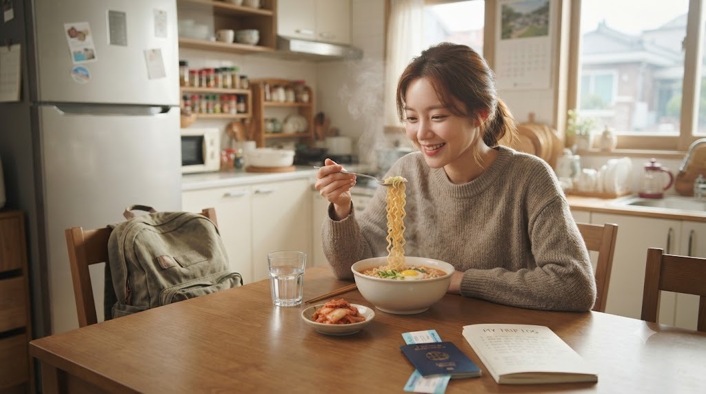 해외에서 돌아오면 라면이 더 맛있게 느껴지는 이유는