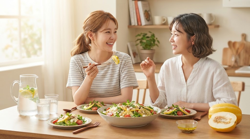참외 샐러드의 매력, 여름철 별미로 도전해보세요!