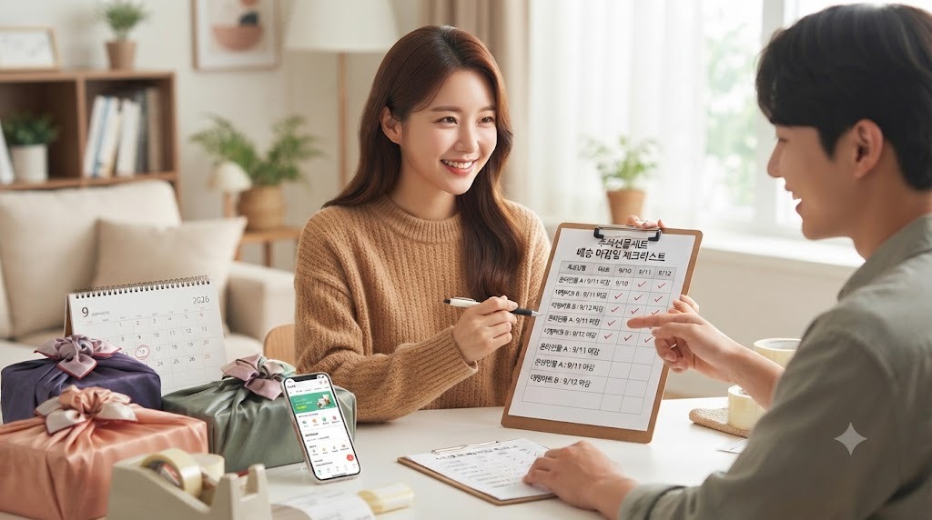 추석선물세트, 배송 마감일을 놓치지 않는 팁