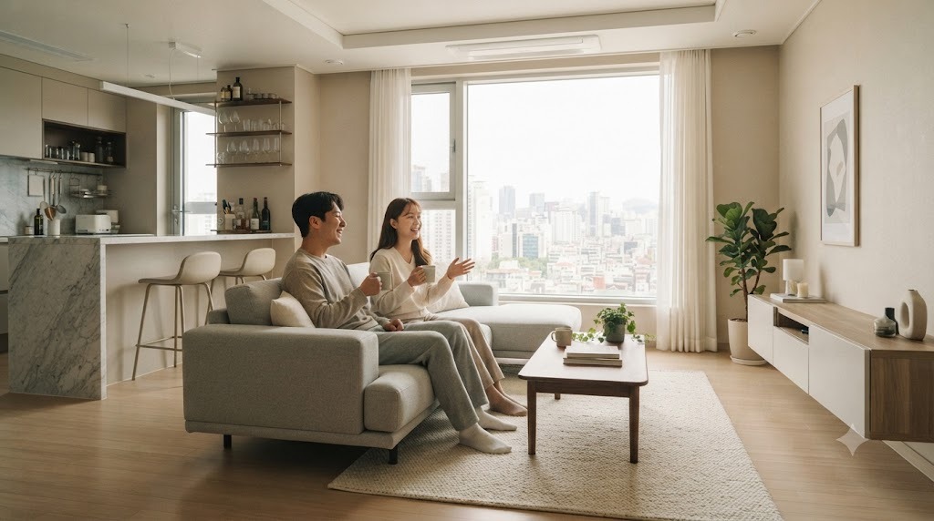 마포 서강쌍용예가 32평에 딱 맞는 미니멀 가구 추천!