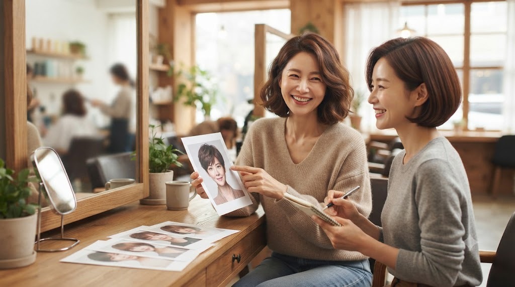 40대에 잘 어울리는 단발과 숏컷 스타일 선택 팁
