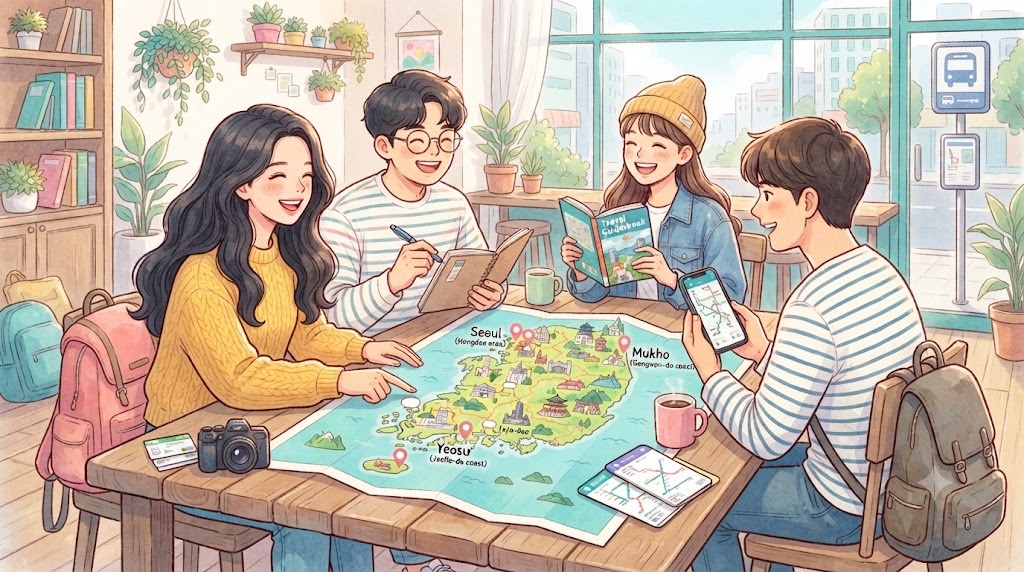 차 없이도 즐길 수 있는 국내 주말 여행지 소개!