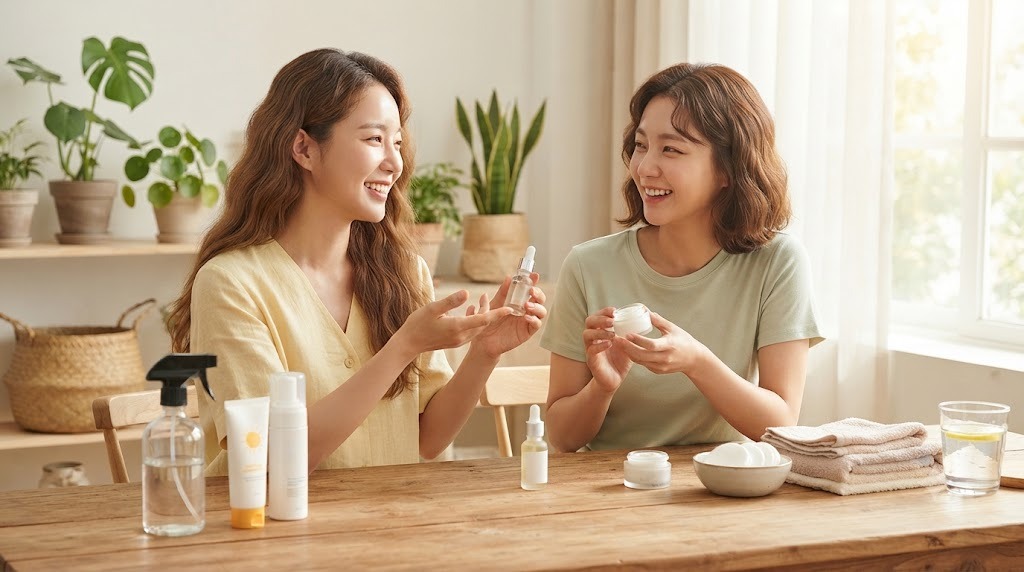 여름에 피부 걱정 없는 꿀 관리법 공유해요!