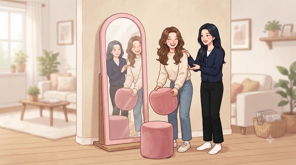 고윤정이 제나를 위한 특별한 거울 선물의 매력 포인트