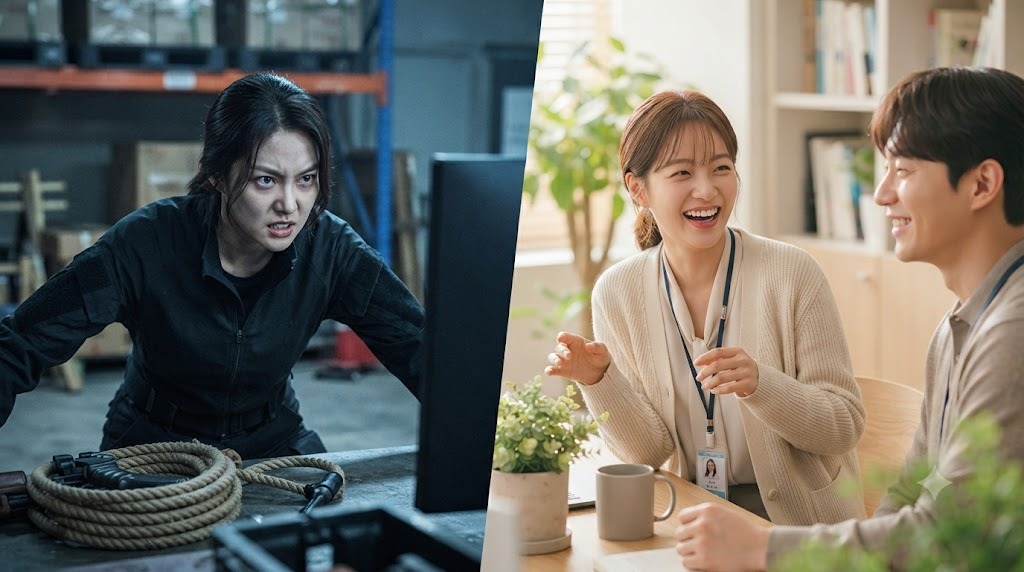 김혜준의 매력, '킬쇼2'와 '최애의 사원'의 연기 비교해보기