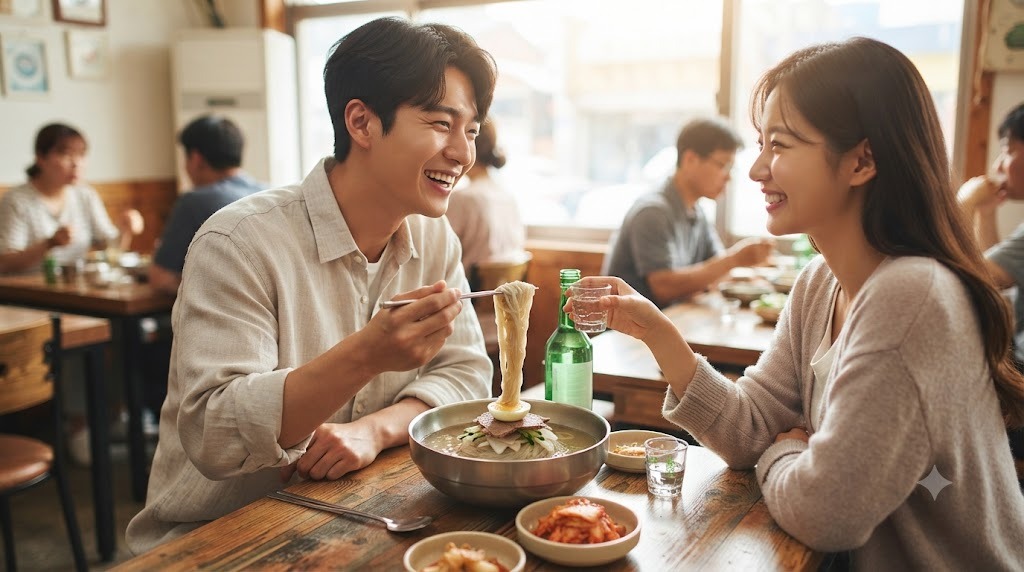 소주와 냉면, 여름의 진한 조화 즐기기
