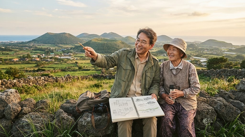 김호민 건축가가 말하는 제주 오름의 진정한 의미