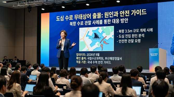 무태상어 북항 출몰, 도심에서 안전하게 관찰하려면 무엇을 먼저 확인할까?